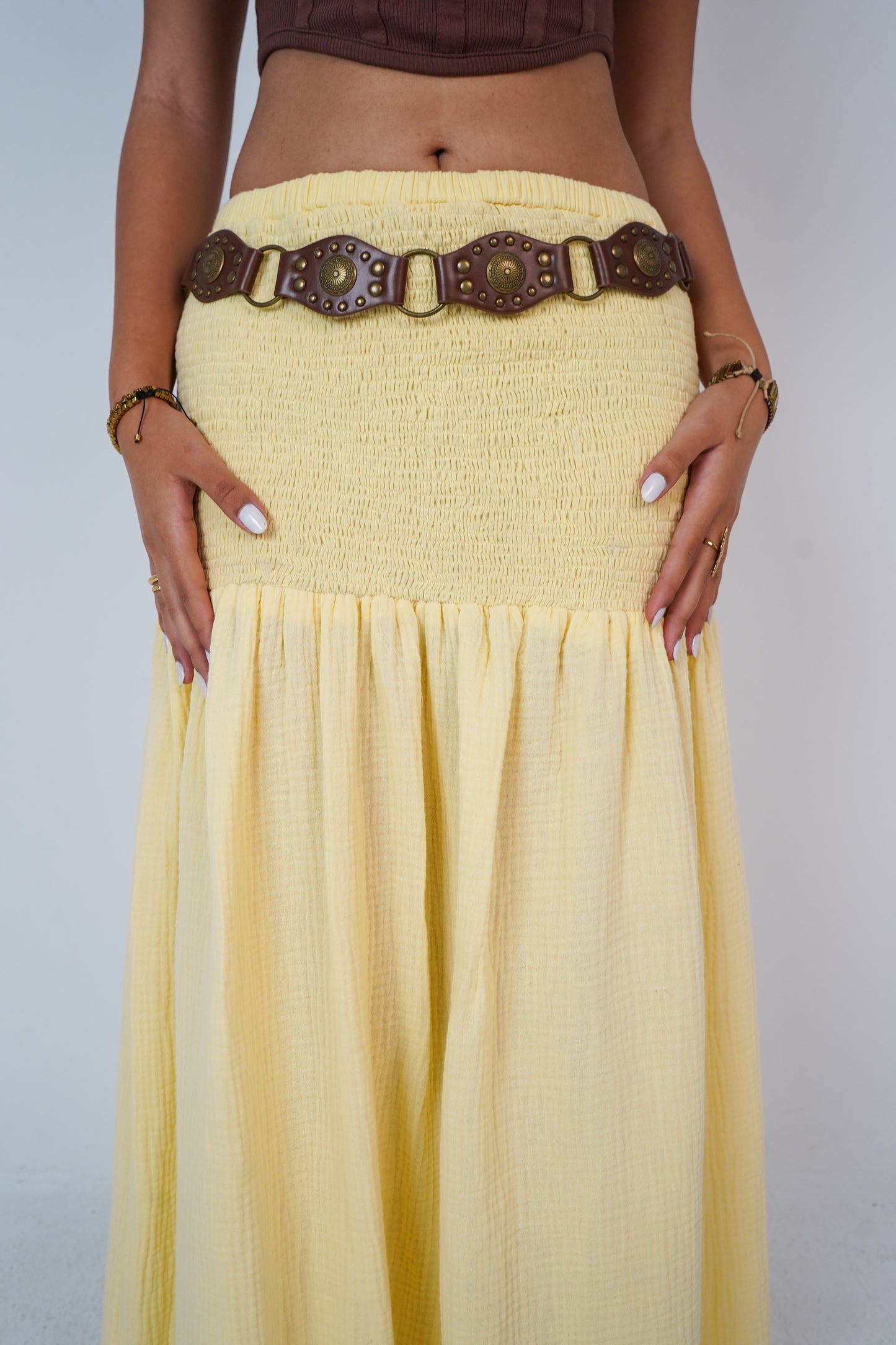 Butter Yellow Skirt