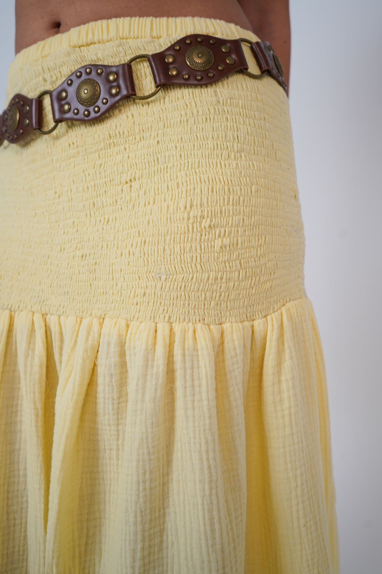 Butter Yellow Skirt