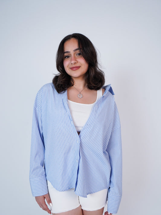 Studs Striped shirt