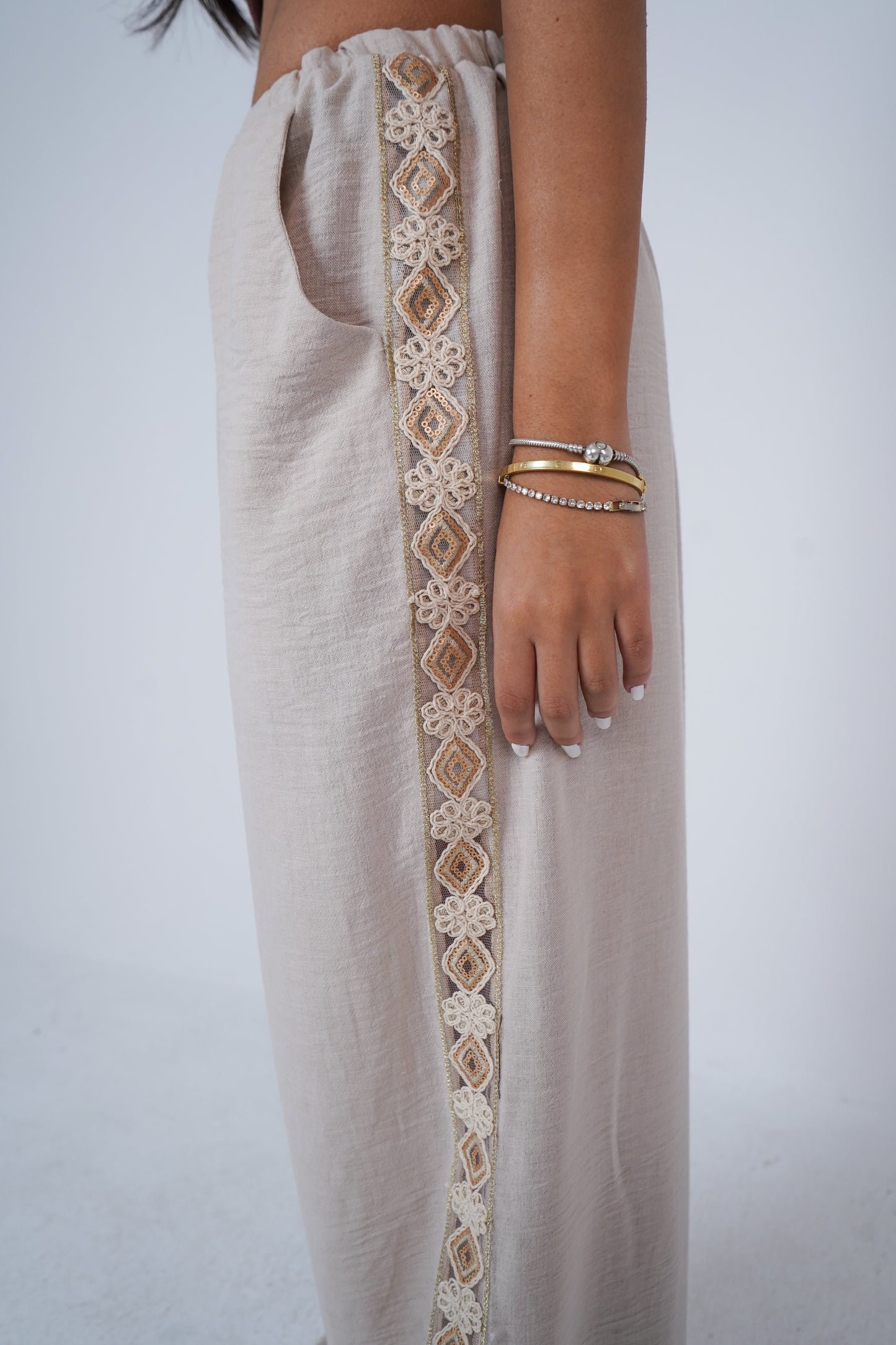 Boho Linen Pants