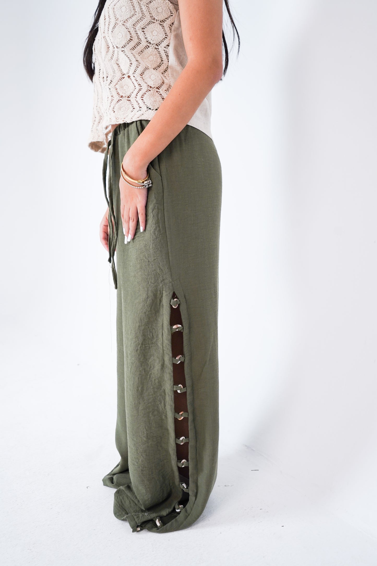 Seashell Linen Pants